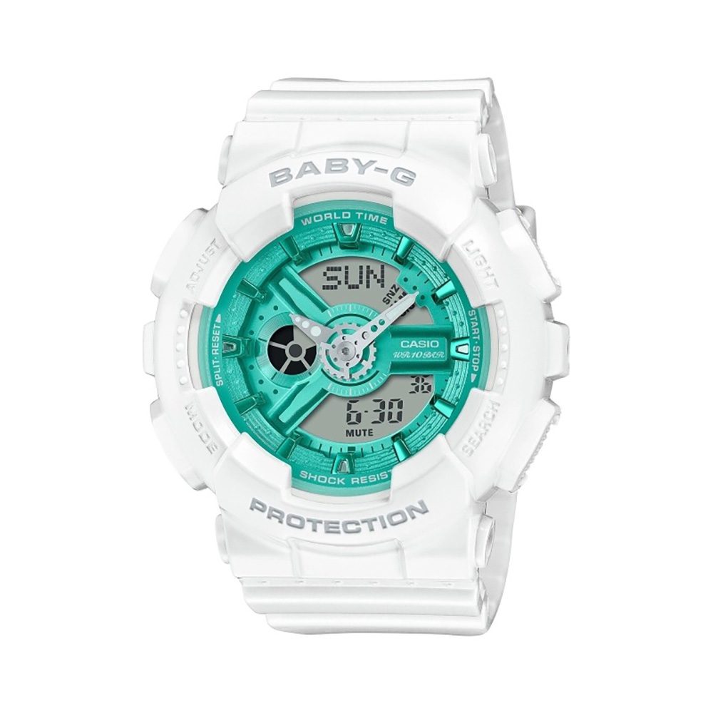 BA-110XWS-7ADR-Noriswatch ساعت مچی زنانه کاسیو BABY-G مدل BA-110XWS-7ADR