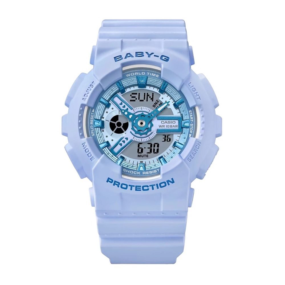 BA-110YK-2ADR-Noriswatch-4 ساعت مچی زنانه کاسیو Baby-G مدل BA-110YK-2ADR