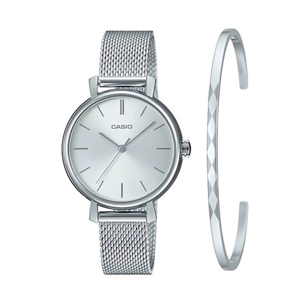 CASIO-LTP-2024VM-7CDR-Noriswatch ساعت مچی زنانه با النگو کاسیو مدل CASIO-LTP-2024VM-7CDR