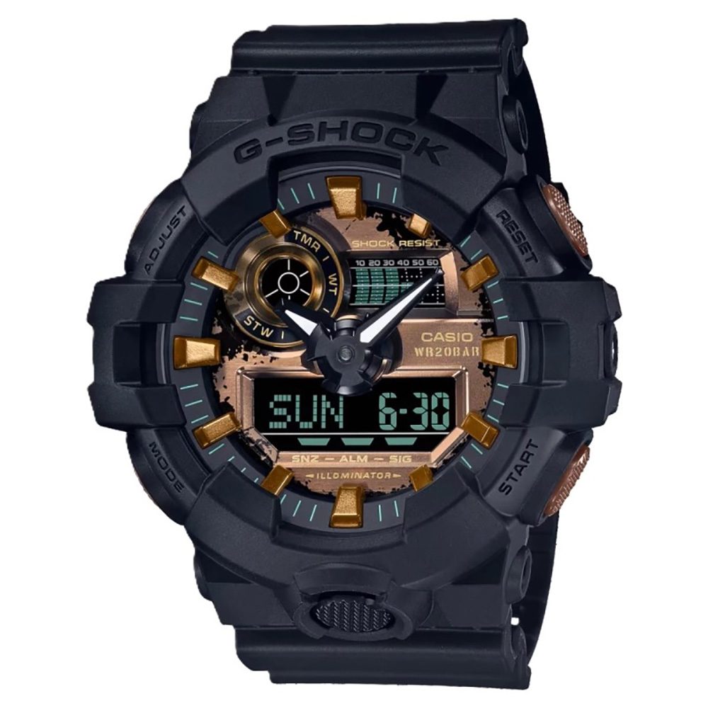GA-700RC-1ADR-Noriswatch ساعت مچی مردانه کاسیو G-SHOCK مدل GA-700RC-1ADR