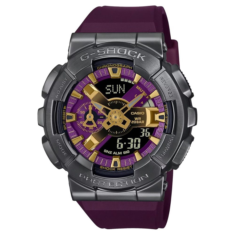 GM-110CL-6ADR-Noriswatch ساعت مچی مردانه کاسیو G-SHOCK مدل GM-110CL-6ADR