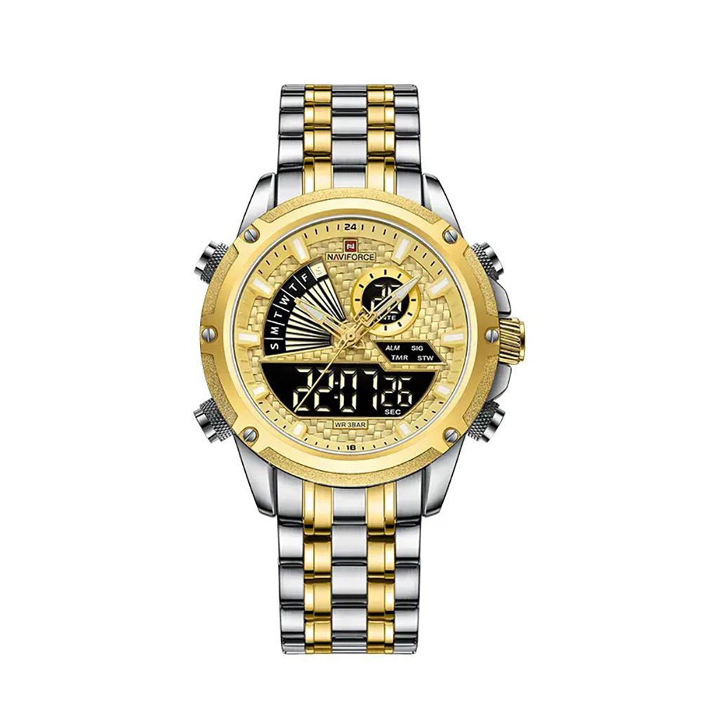 Naviforce-NF-9205-SG-Noriswatch ساعت مچی مردانه نیوی فورس مدل Naviforce NF 9205 S/G
