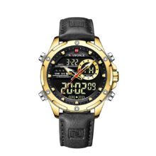 ساعت مچی مردانه نیوی فورس مدل Naviforce NF 9208 G/B
