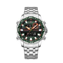 ساعت مچی مردانه نیوی فورس مدل Naviforce NF 9234 B/GN/S