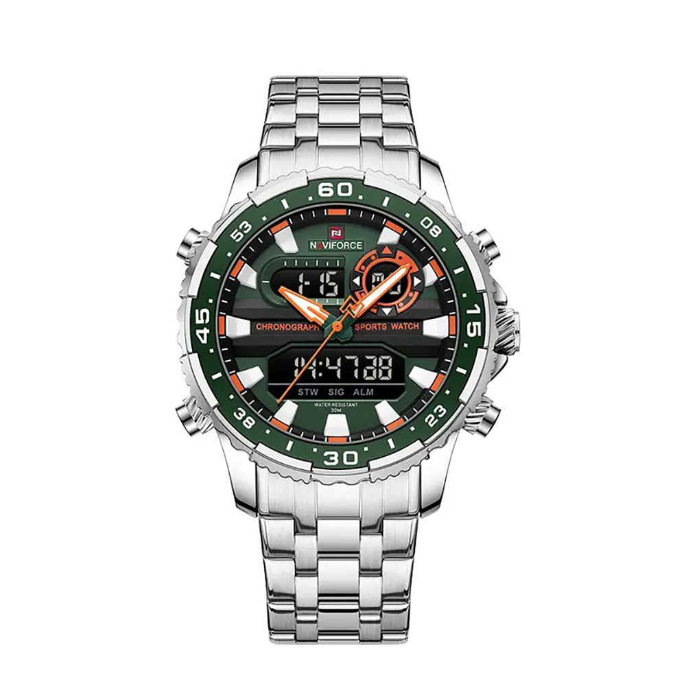 Naviforce-NF-9234-BGNS-Noriswatch ساعت مچی مردانه نیوی فورس مدل Naviforce NF 9234 B/GN/S