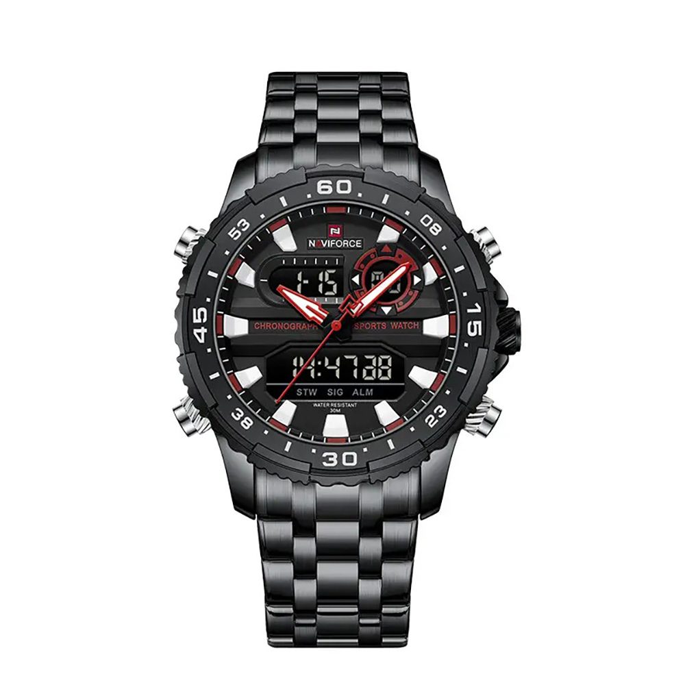 Naviforce-NF-9234-BRB-Noriswatch ساعت مچی مردانه نیوی فورس مدل Naviforce NF 9234 B/R/B