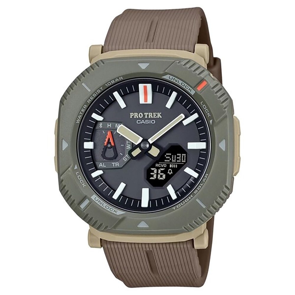PRJ-B001-5DR-Noriswatch ساعت مچی دیجیتال کاسیو PRO TREK مدل PRJ-B001-5DR