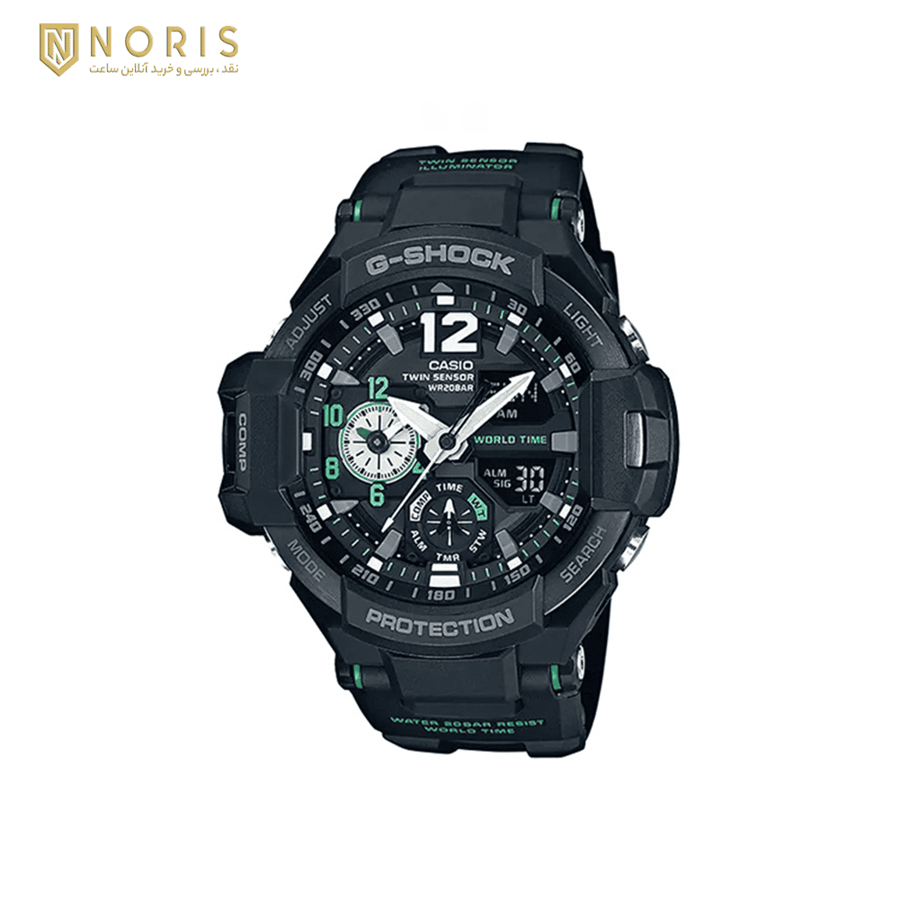 ساعت مچی مردانه کاسیو G-SHOCK مدل GA-1100-1A3DR ساعت مچی مردانه کاسیو G-SHOCK مدل GA-1100-1A3DR