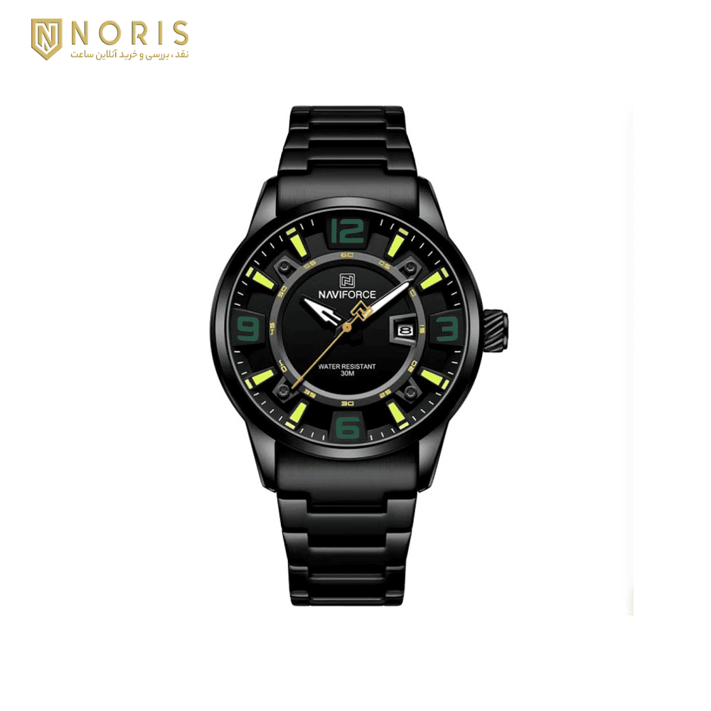 ساعت مچی مردانه نیوی فورس مدل NAVIFORCE NF8044-K ساعت مچی مردانه نیوی فورس مدل NAVIFORCE NF8044-K