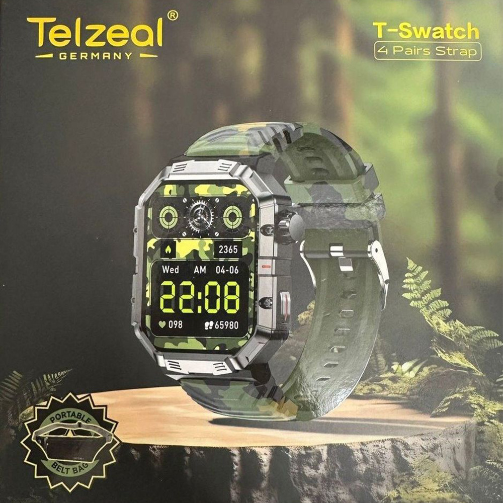ساعت هوشمند طبیعت گردیTelzeal ‎ مدل T-Swatch
