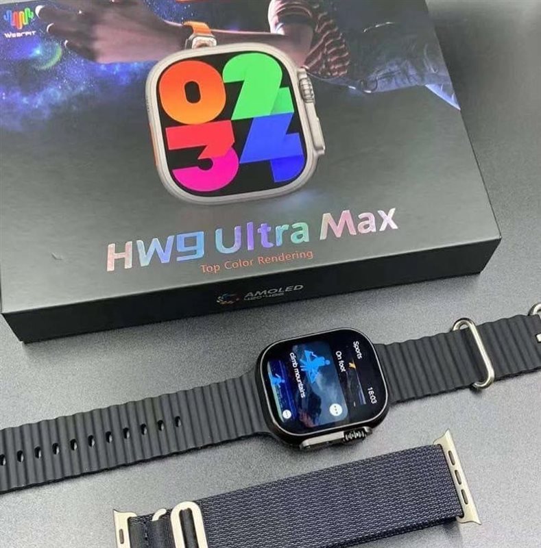 ساعت هوشمند قطب نمای فعال HW9 ultra max