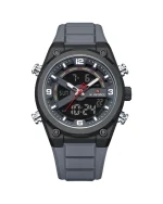 NAVIFORCE NF9265 مشکی صفحه خاکستری بند خاکستری