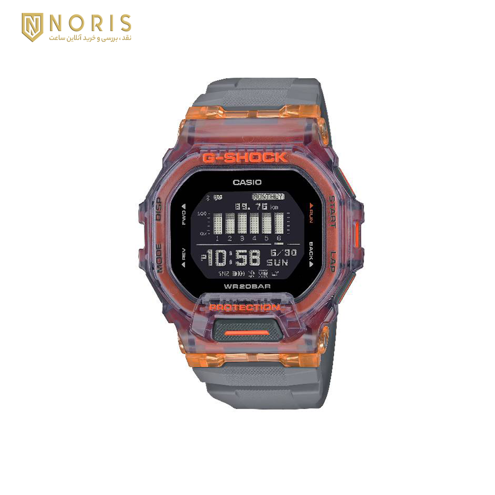 ساعت مچی مردانه کاسیو G-Shock مدل GBD-200SM-1A5DR ساعت مچی مردانه کاسیو G-Shock مدل GBD-200SM-1A5DR